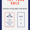127 Spaces for Rent