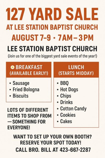 Lee Station Baptist Church