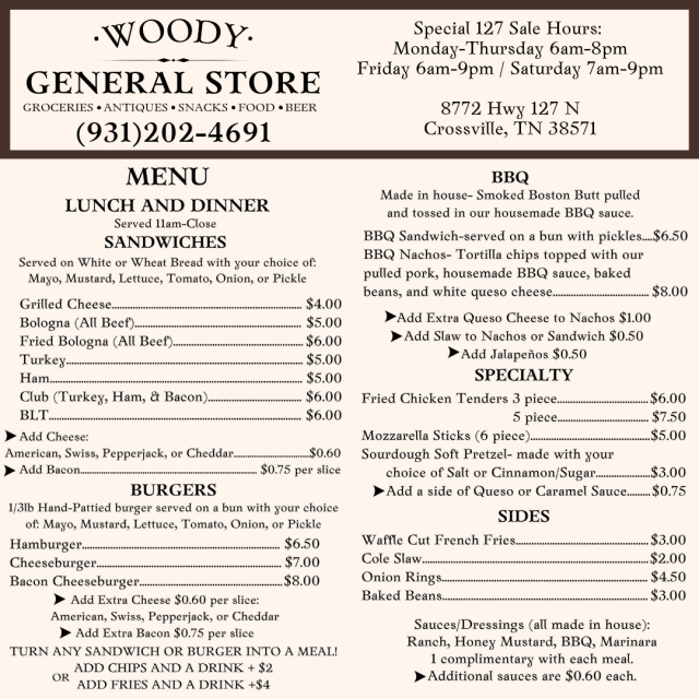 Woody General Store